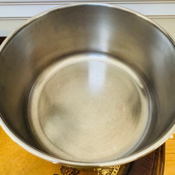 Vintage Farberware 3 Qt Stainless Steel Saucepan Pan Tools of the Trade Lid USA - Picture 3 of 7